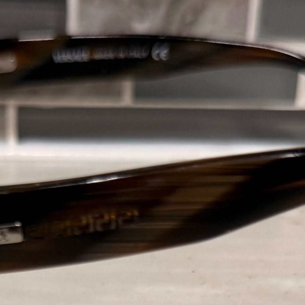 Vintage Versace Brown Tortoise Shell Eyeglasses M… - image 2